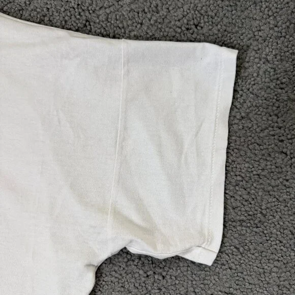 Vintage 1993 White Looney Tunes Hip-Hop XL Graphic T-Shirt- Taz Bugs Daffy -GUC - Picture 4 of 11